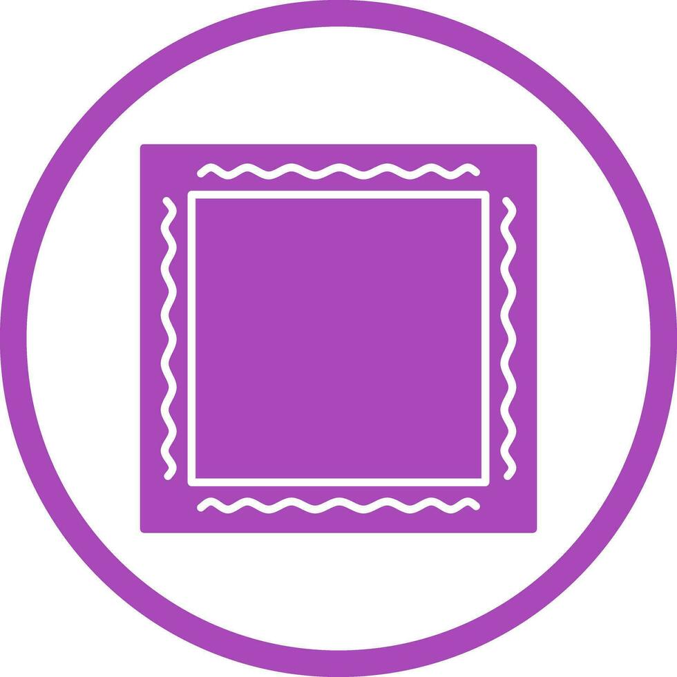 Unique Frame Vector Icon