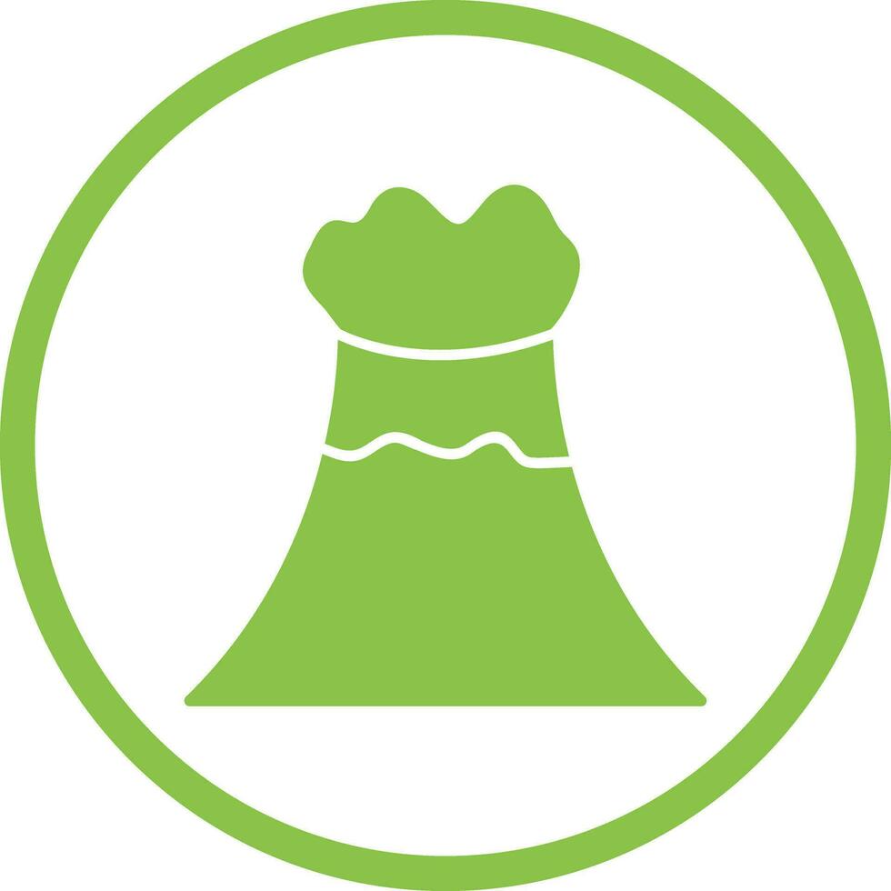 Volcano Vector Icon