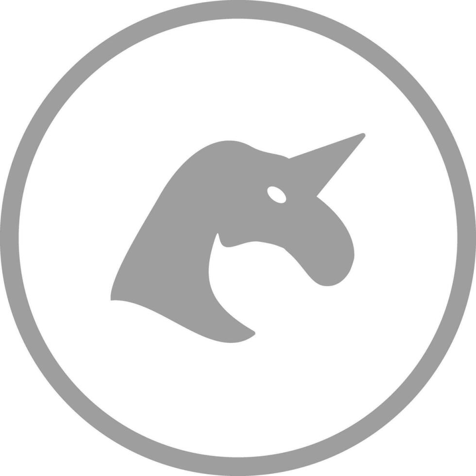 Unicorn Vector Icon