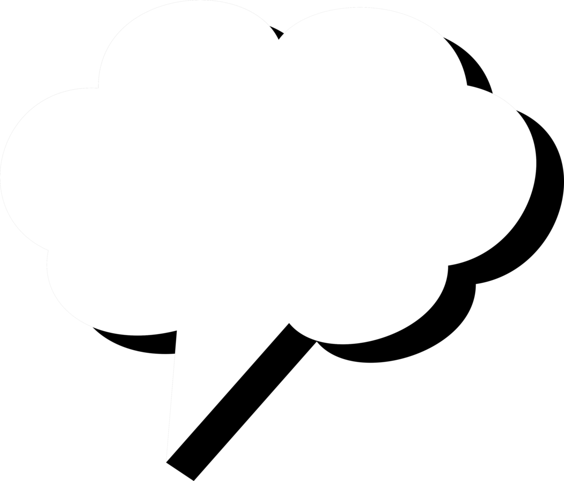 speech bubble illustration. colored text bubbles. free png