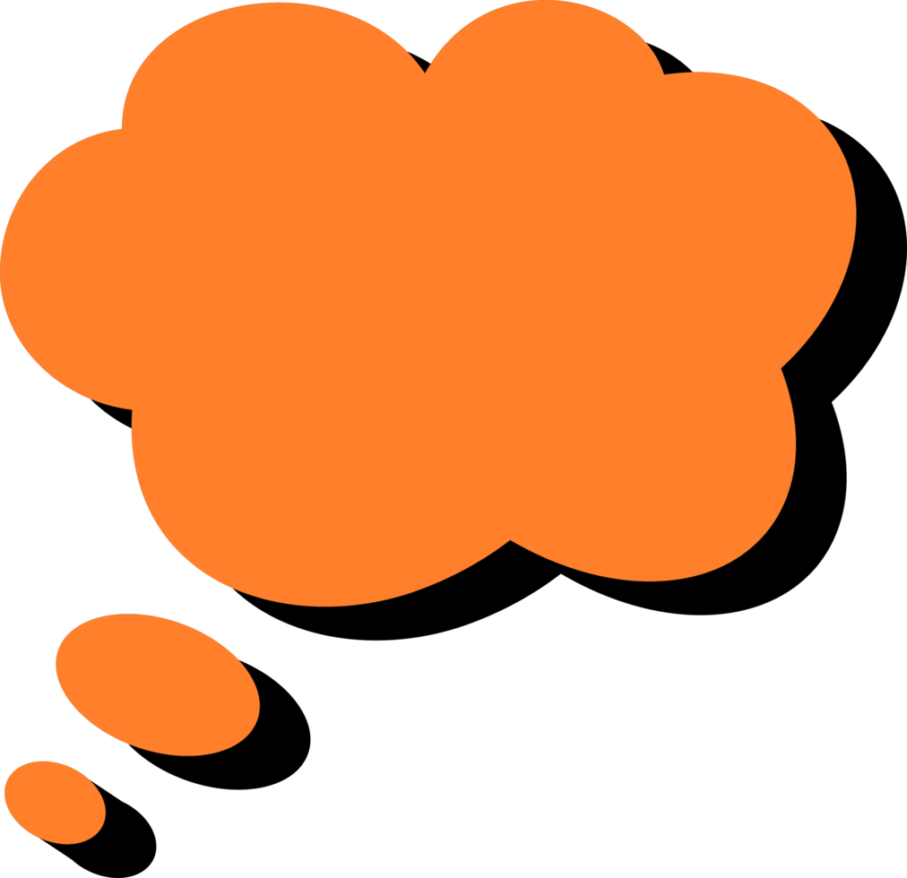 speech bubble illustration. colored text bubbles. free png