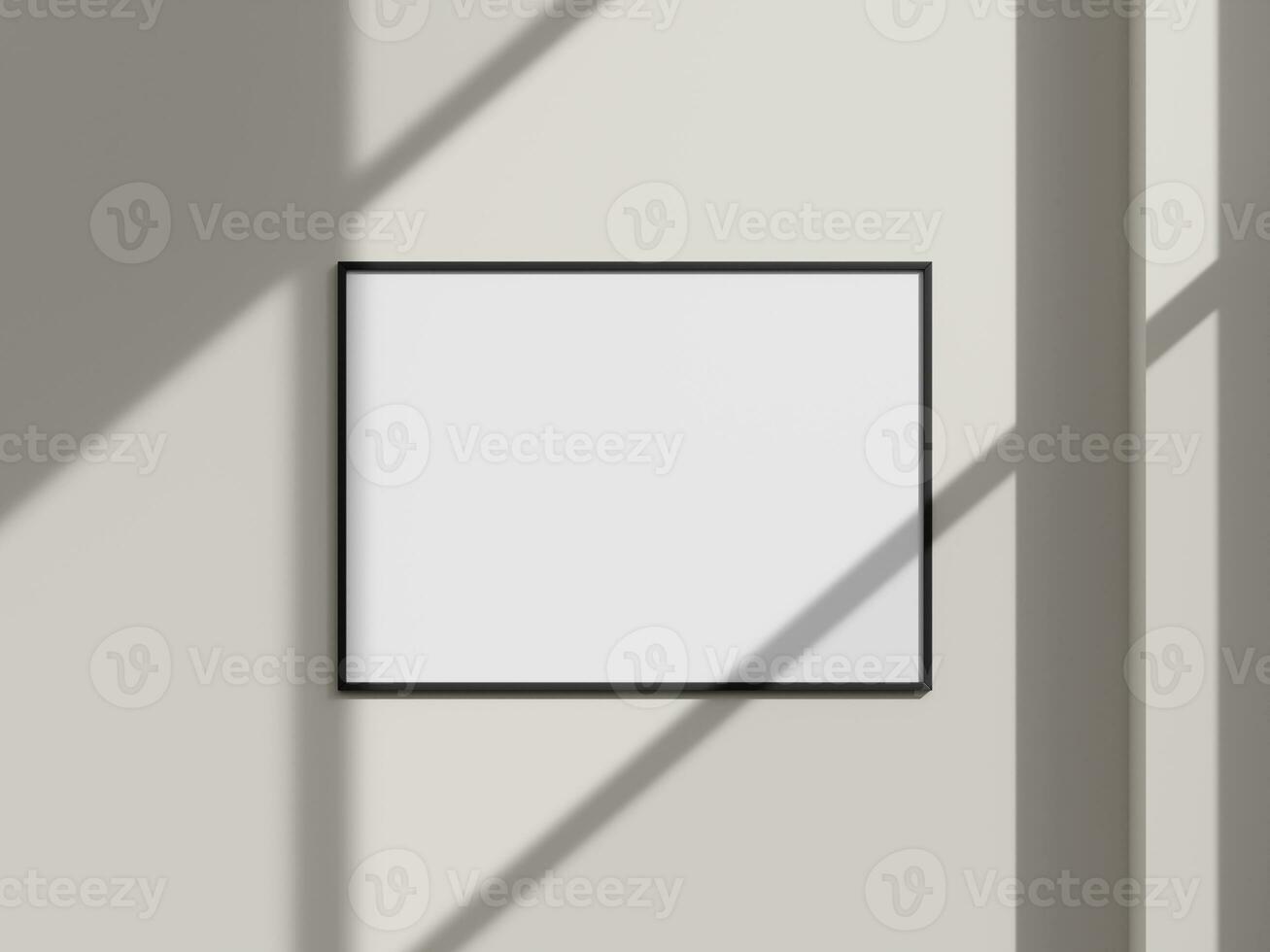 mínimo pared foto marco con ventana sombra