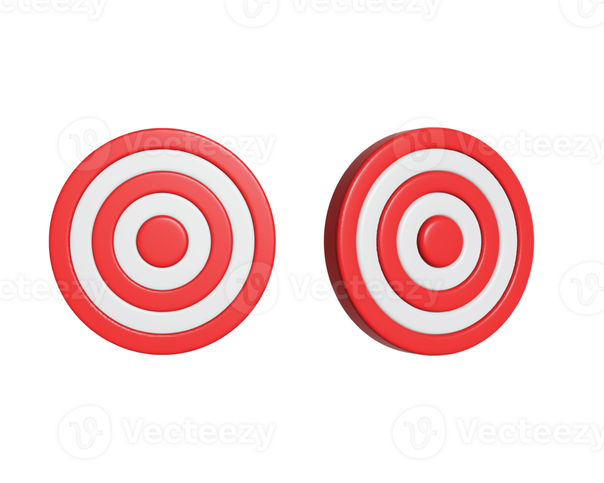 target  3d  object ,arrow icon png