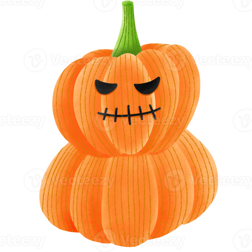 spooky-halloween-pumpkin-head-24960235-png