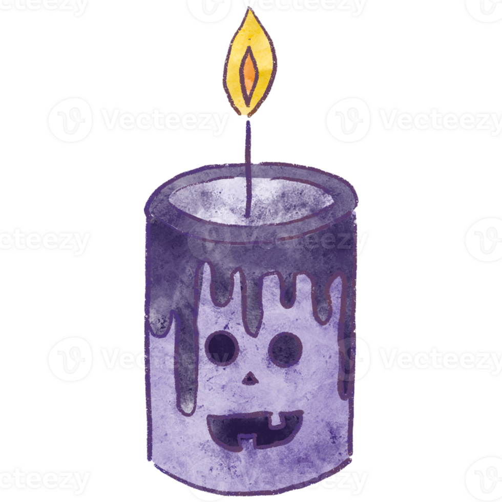 Watercolor Halloween Clipart png