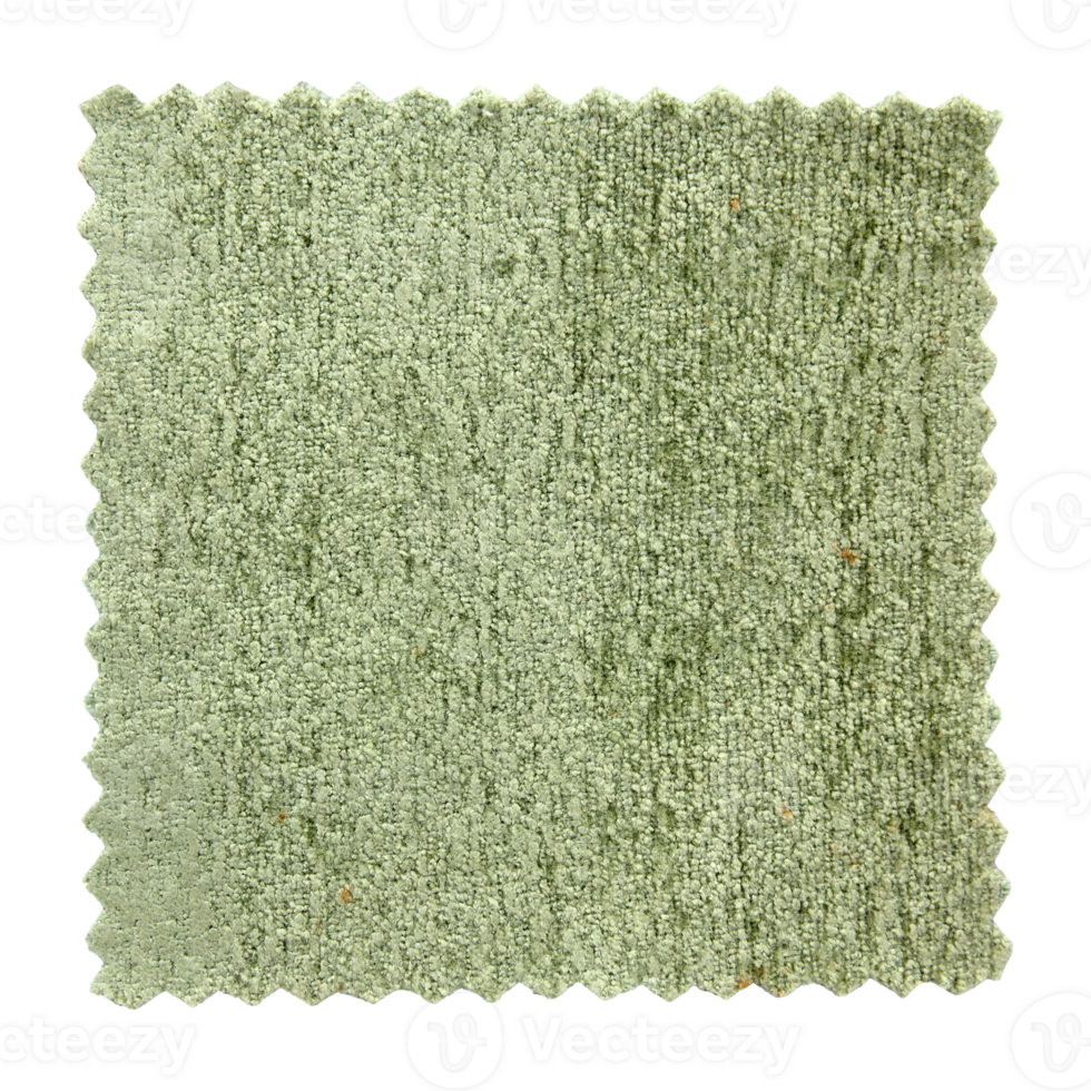 green carpet swatch texture samples isolated with clipping path png