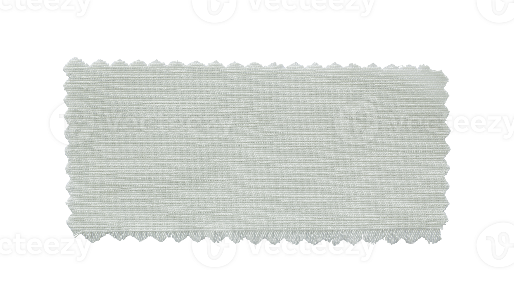 White fabric swatch samples texture isolated with clipping path png