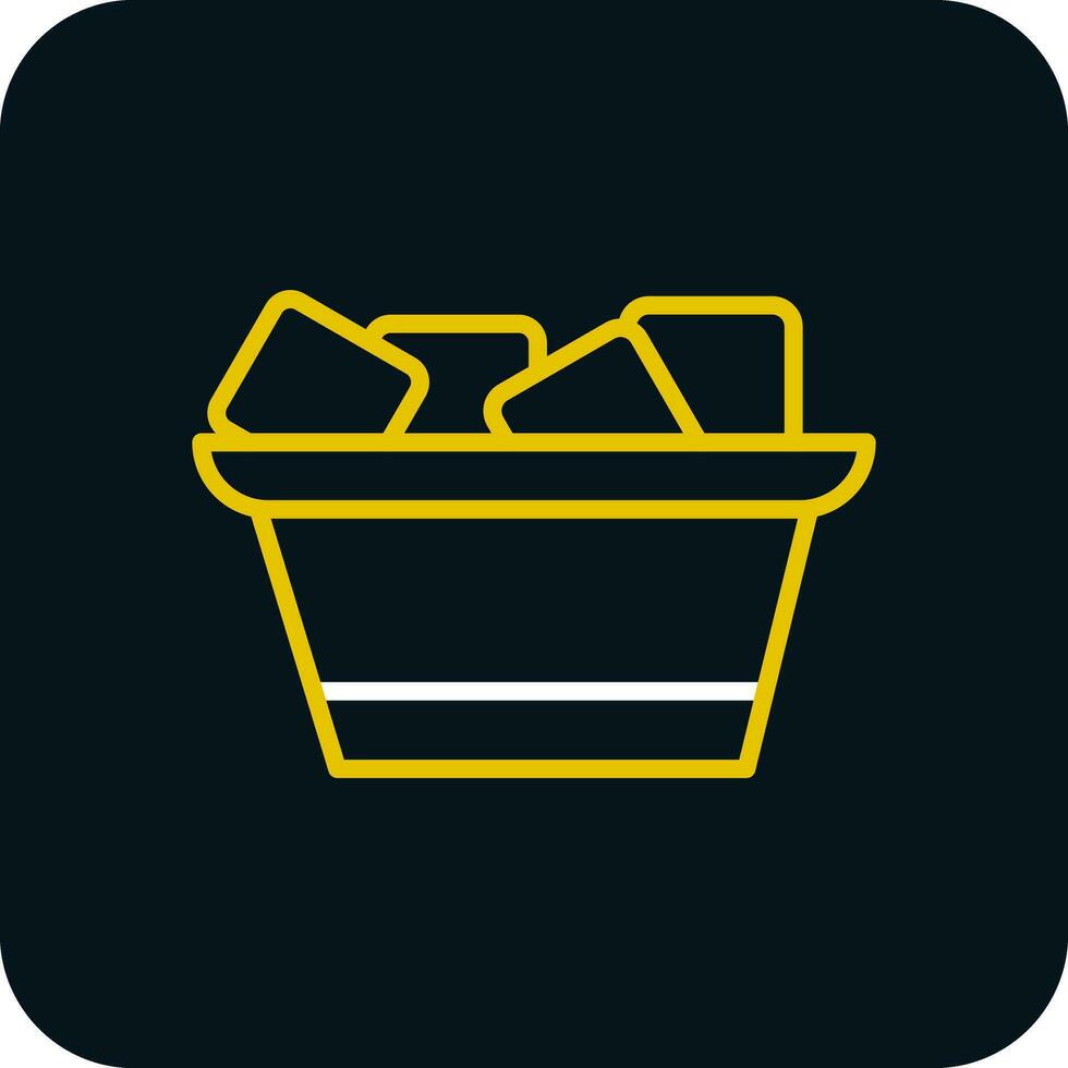 Ice box Vector Icon Design