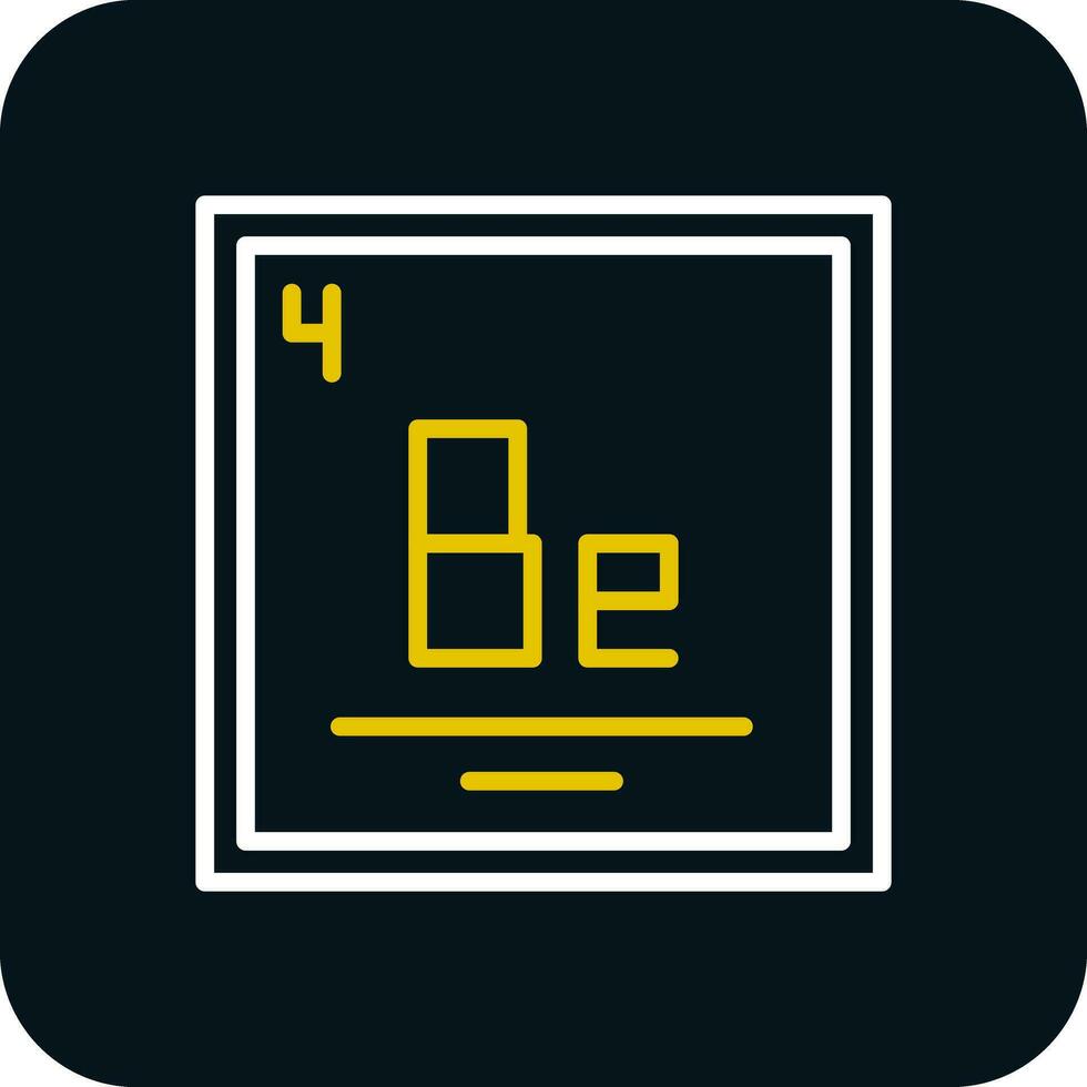 Beryllium Vector Icon Design