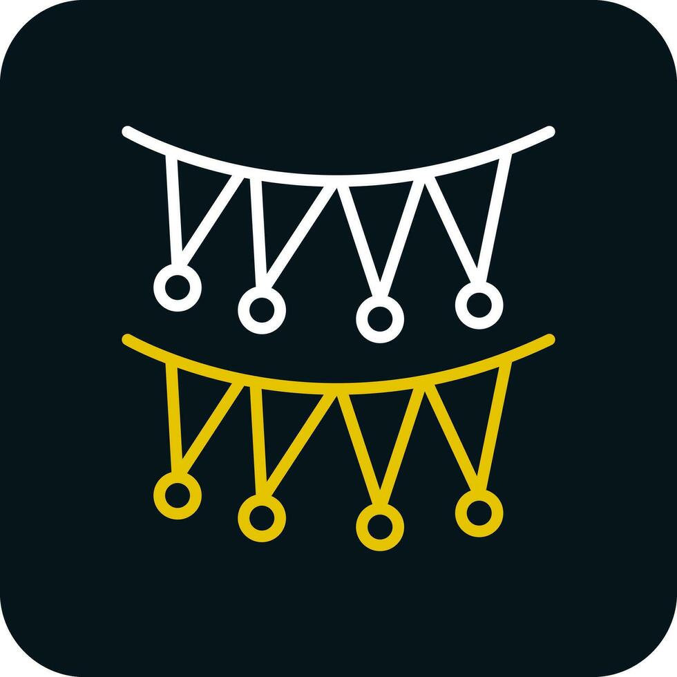 Garlands Vector Icon Design