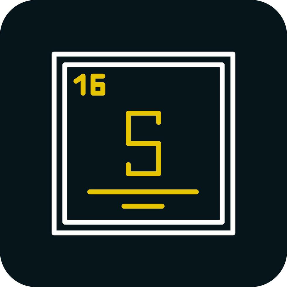 Sulfur Vector Icon Design