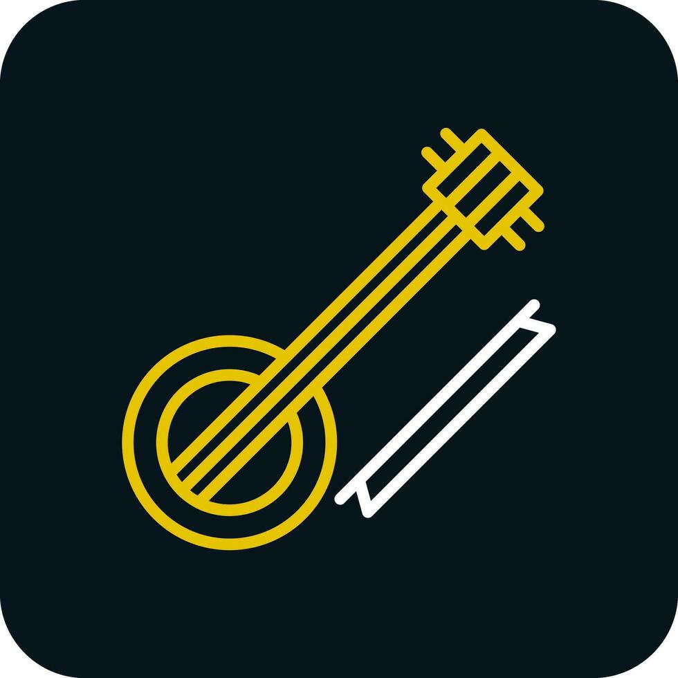 Violin Vector Icon Design