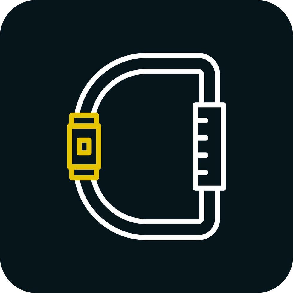 Carabiner Vector Icon Design