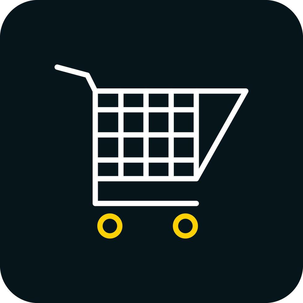 diseño de icono de vector de carrito de compras