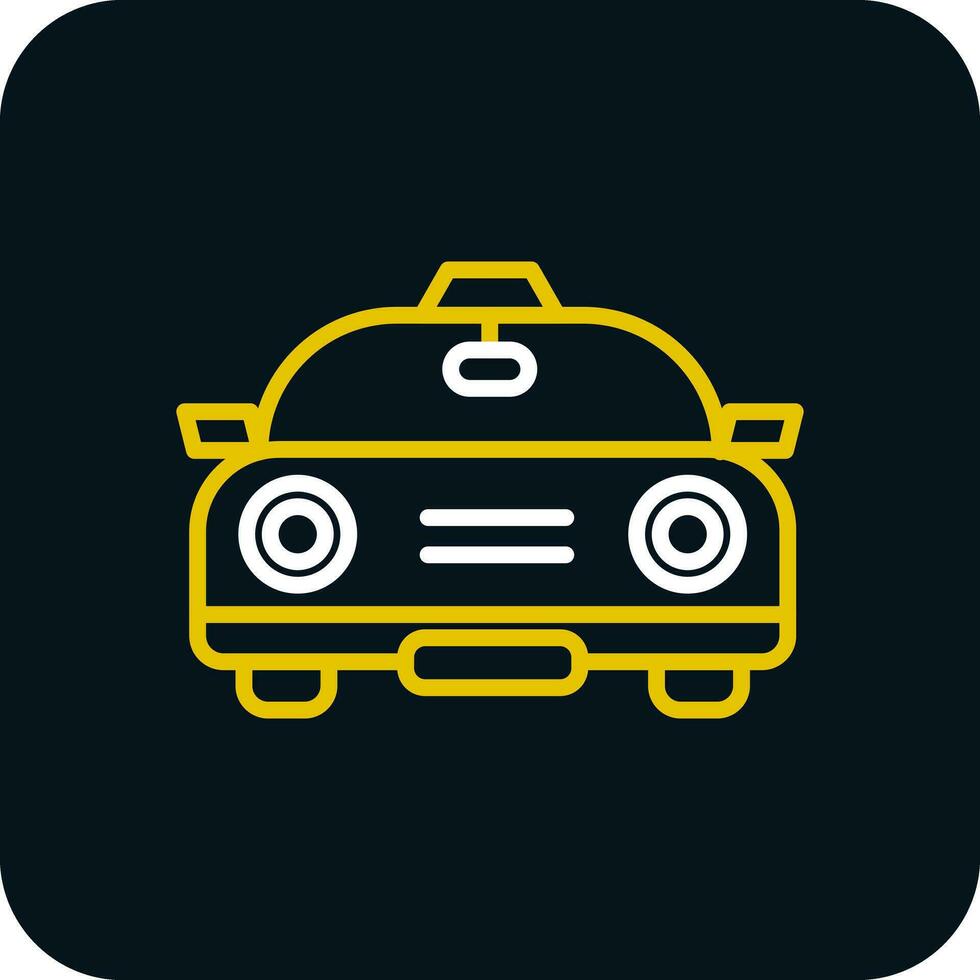 diseño de icono de vector de taxi