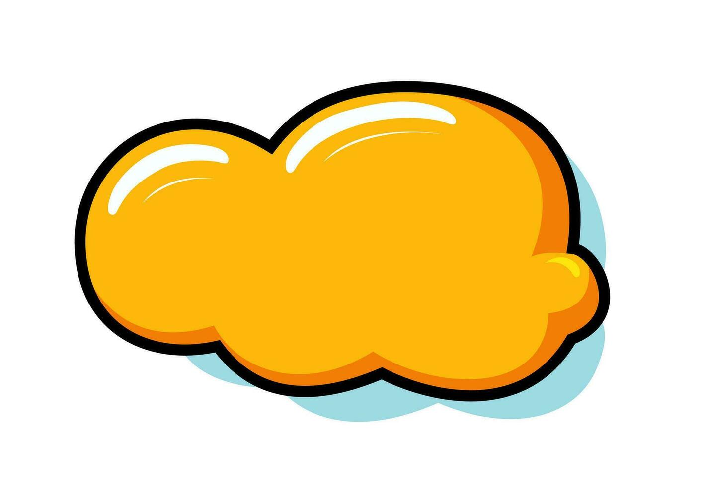 Yellow Cloud Vector Art, Icons, and Graphics for Free Download