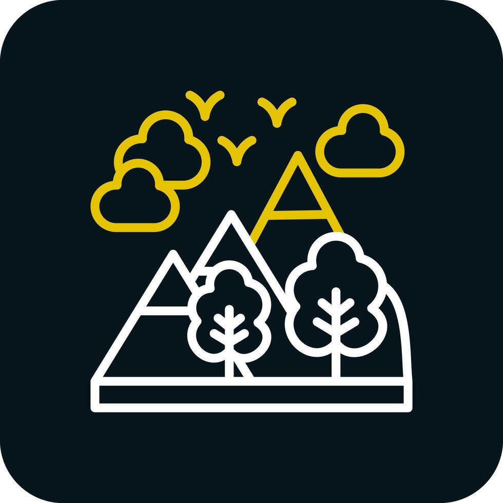 Alps Vector Icon Design