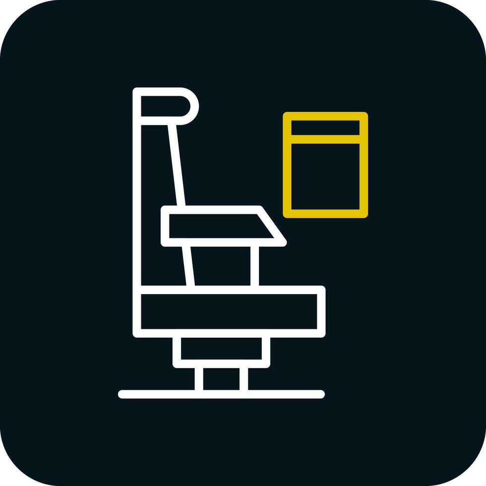 Plane seats Vector Icon Design