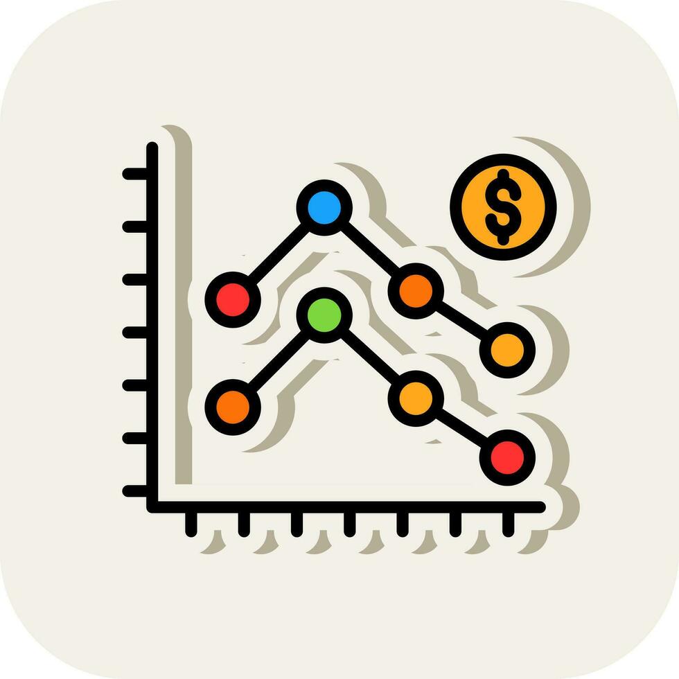 Chart Vector Icon Design