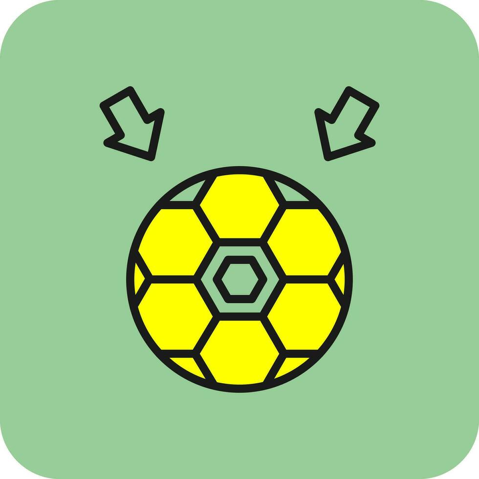 Soccer ball Vector Icon Design