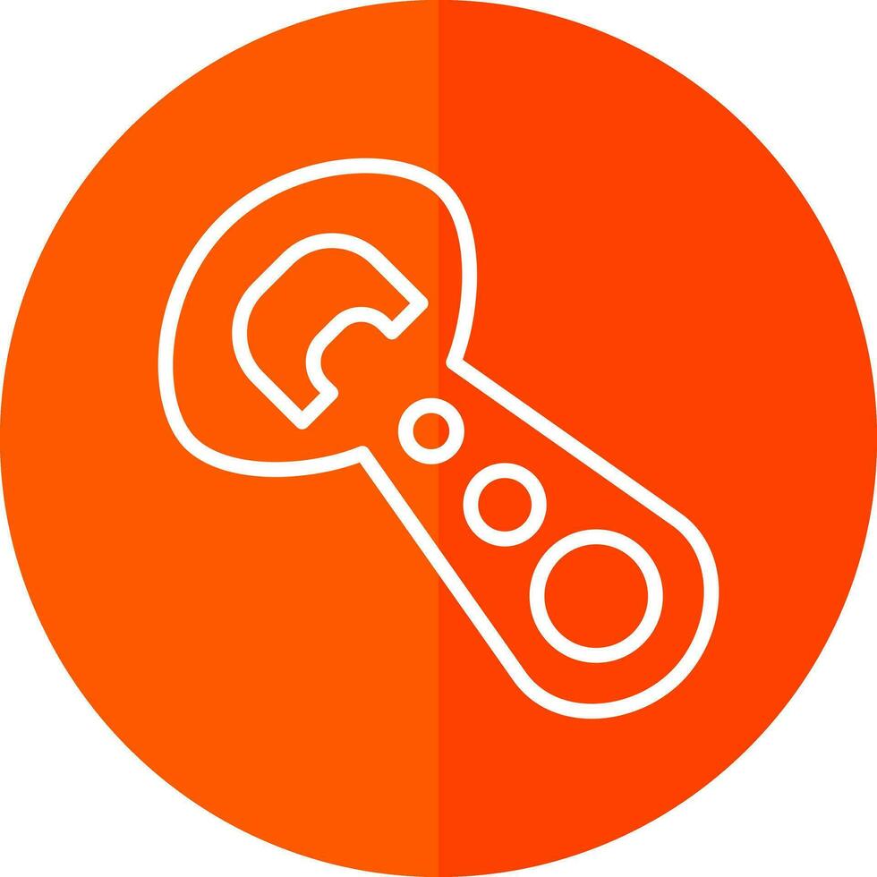 Bottle opener Vector Icon Design