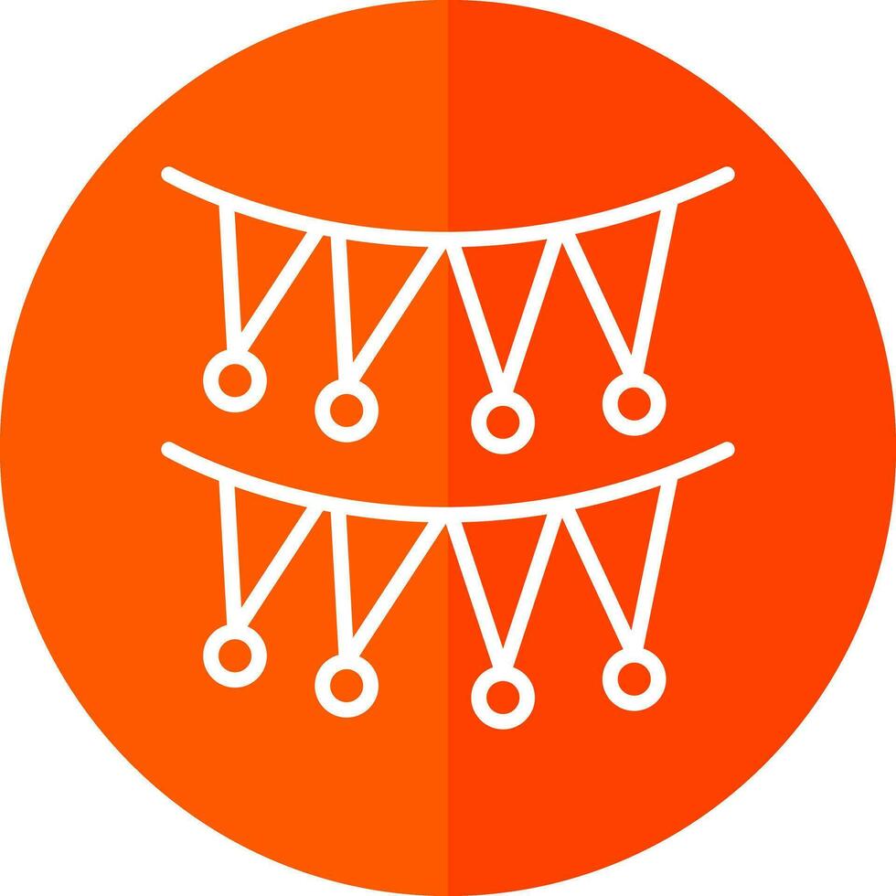 Garlands Vector Icon Design