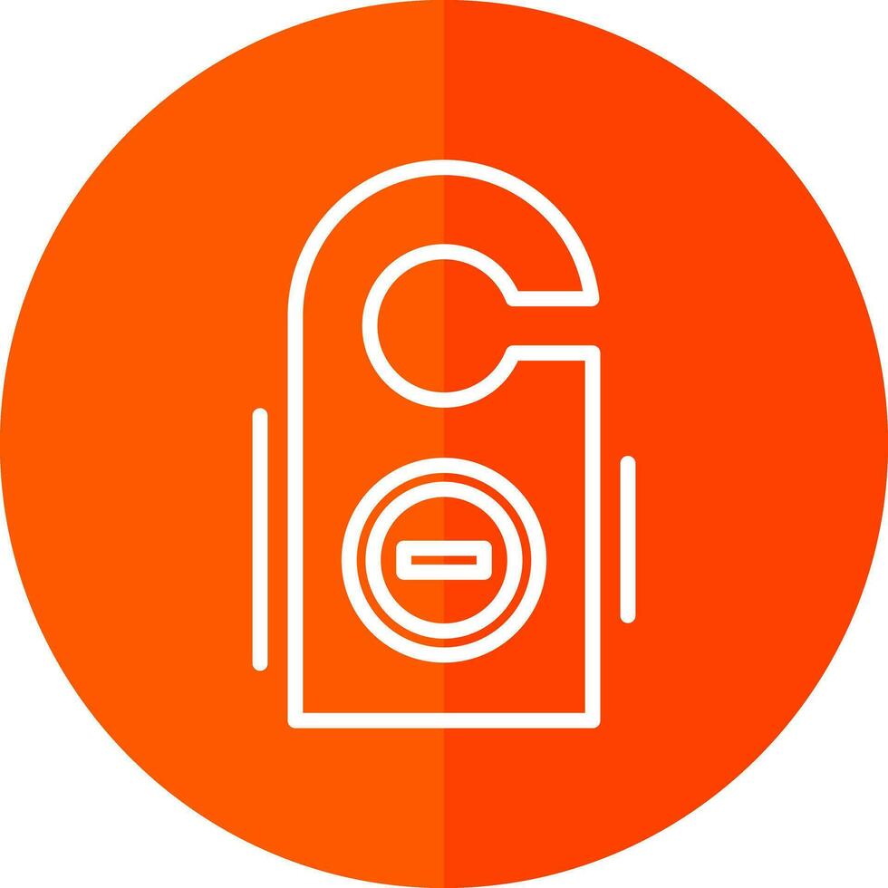 Do not disturb Vector Icon Design