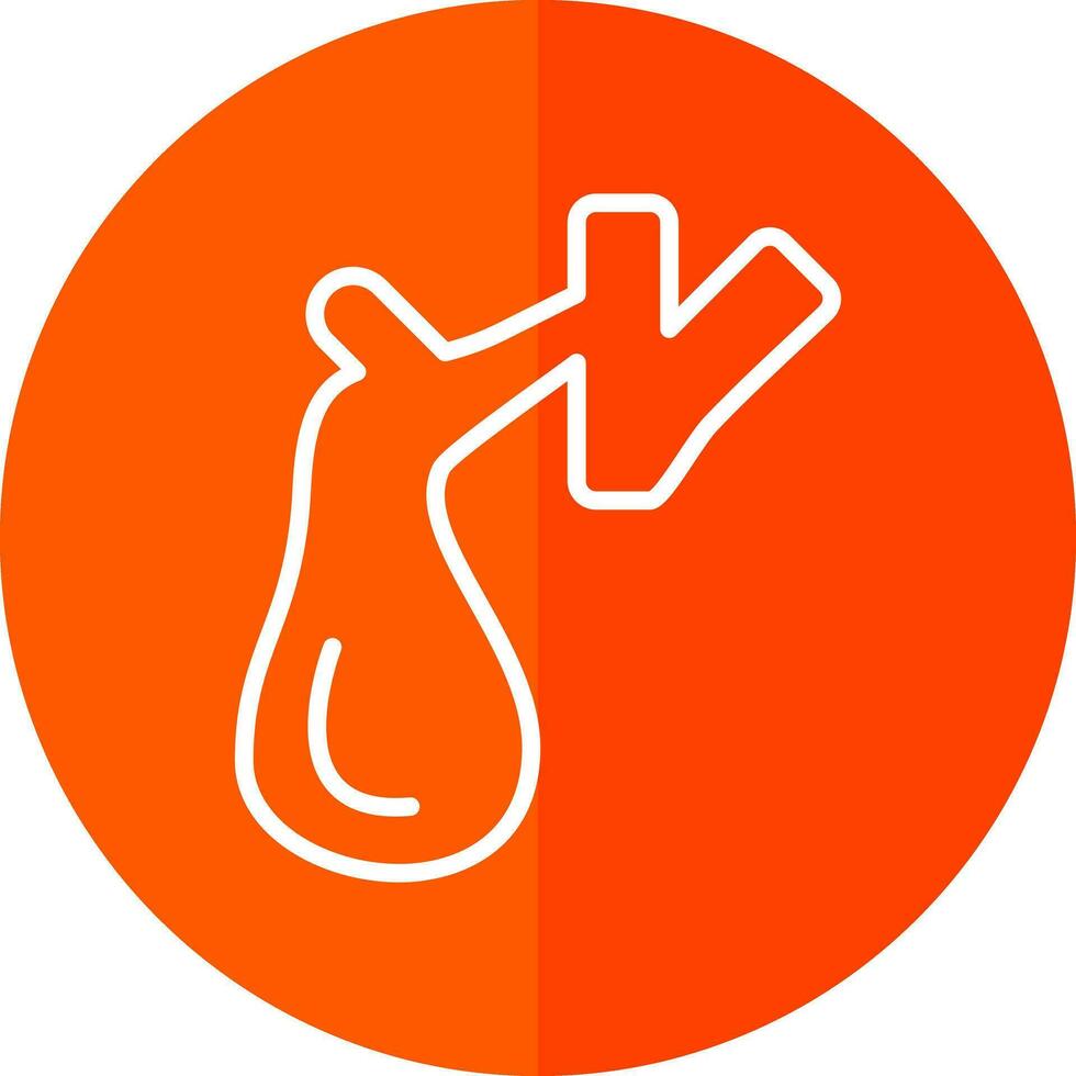 Gallbladder Vector Icon Design