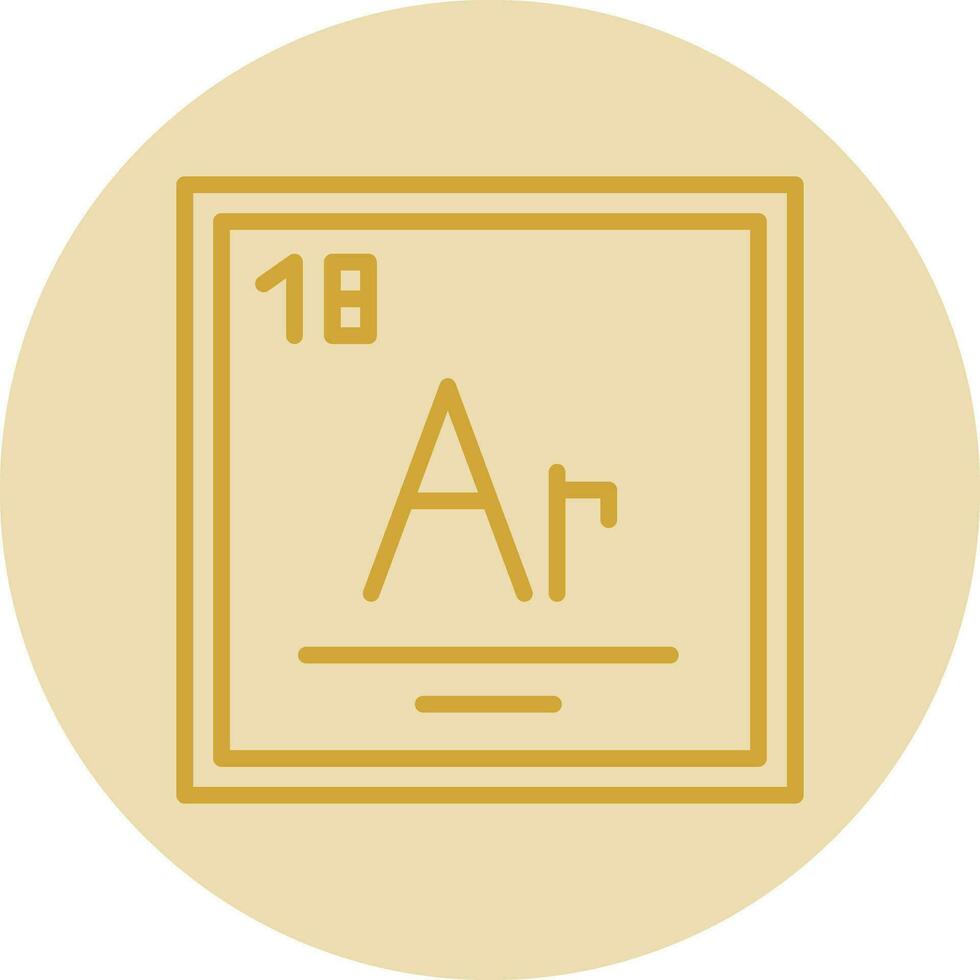 Argon Vector Icon Design