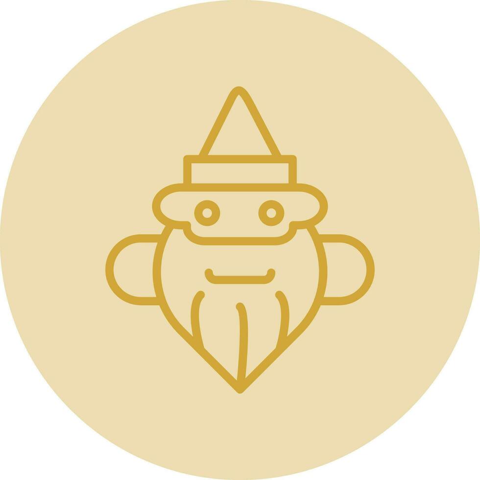 Gnome Vector Icon Design