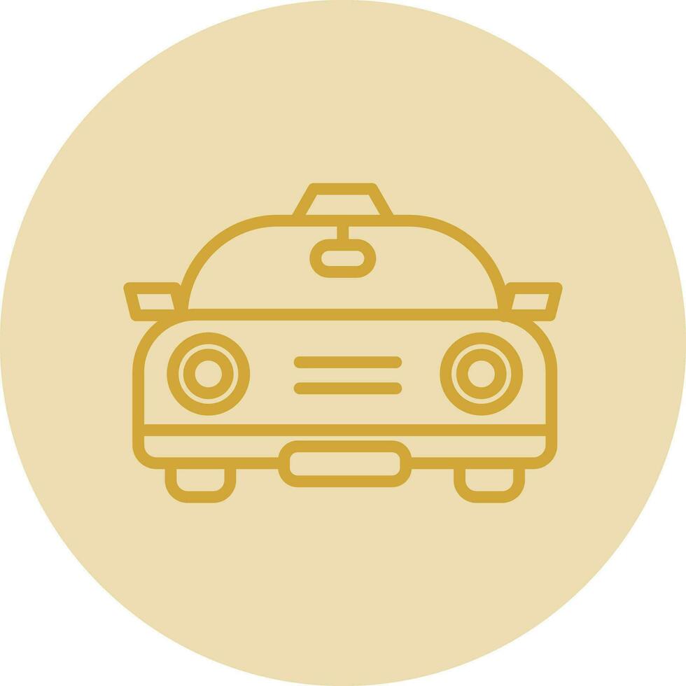 Taxi Vector Icon Design