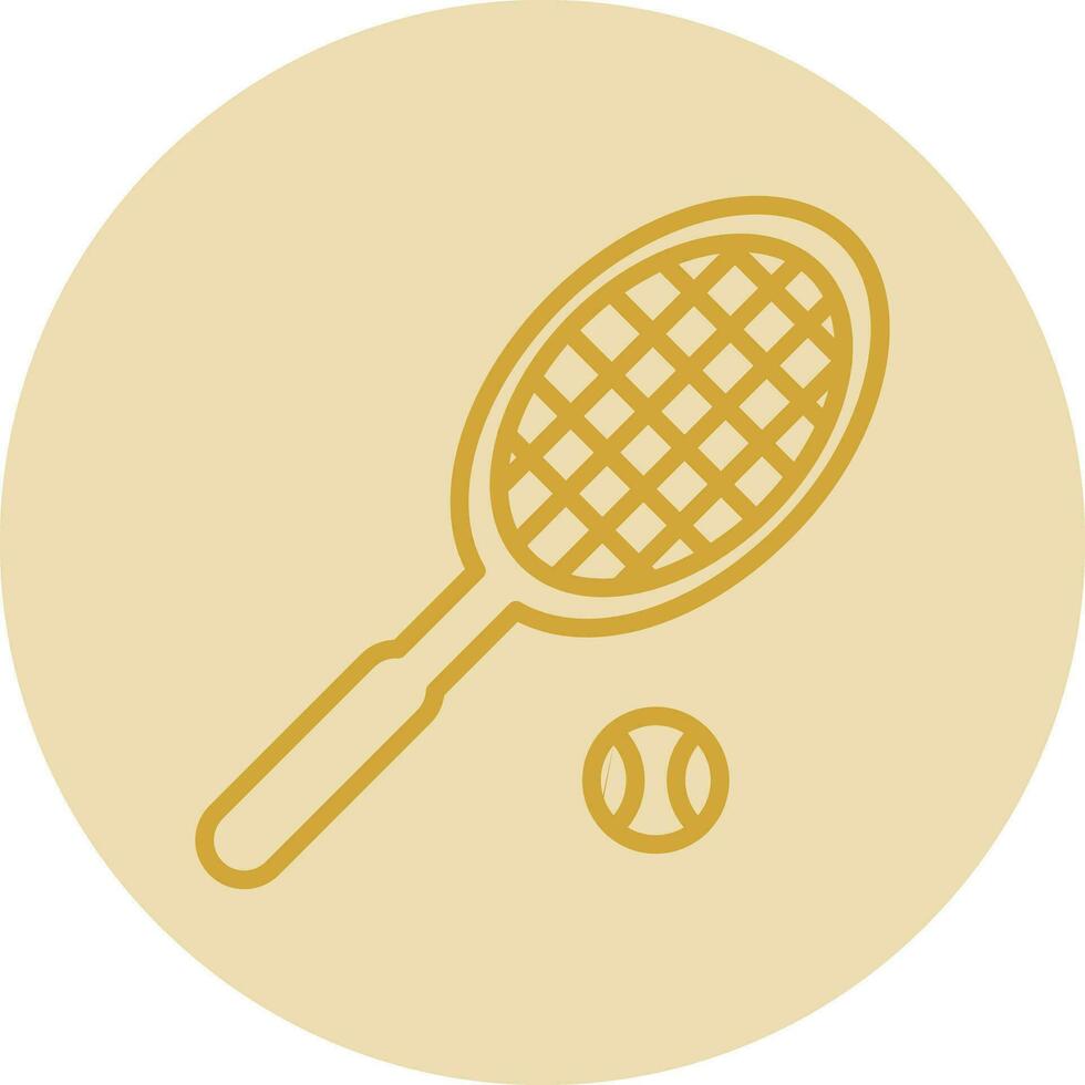 Tennis Vector Icon Design