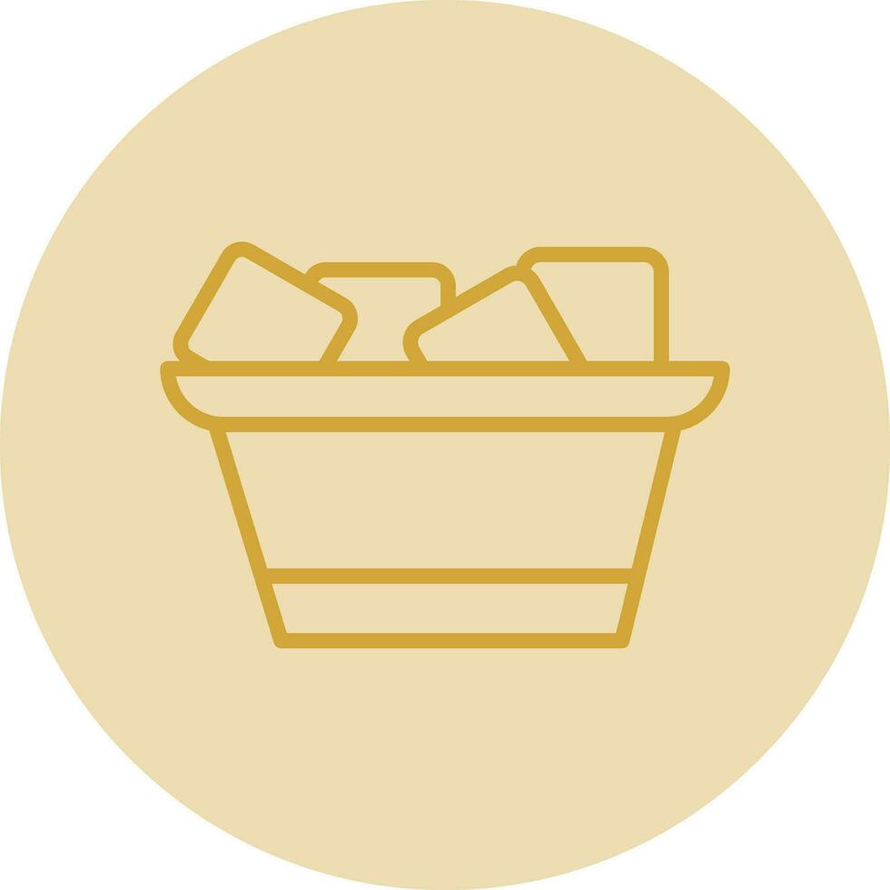 Ice box Vector Icon Design