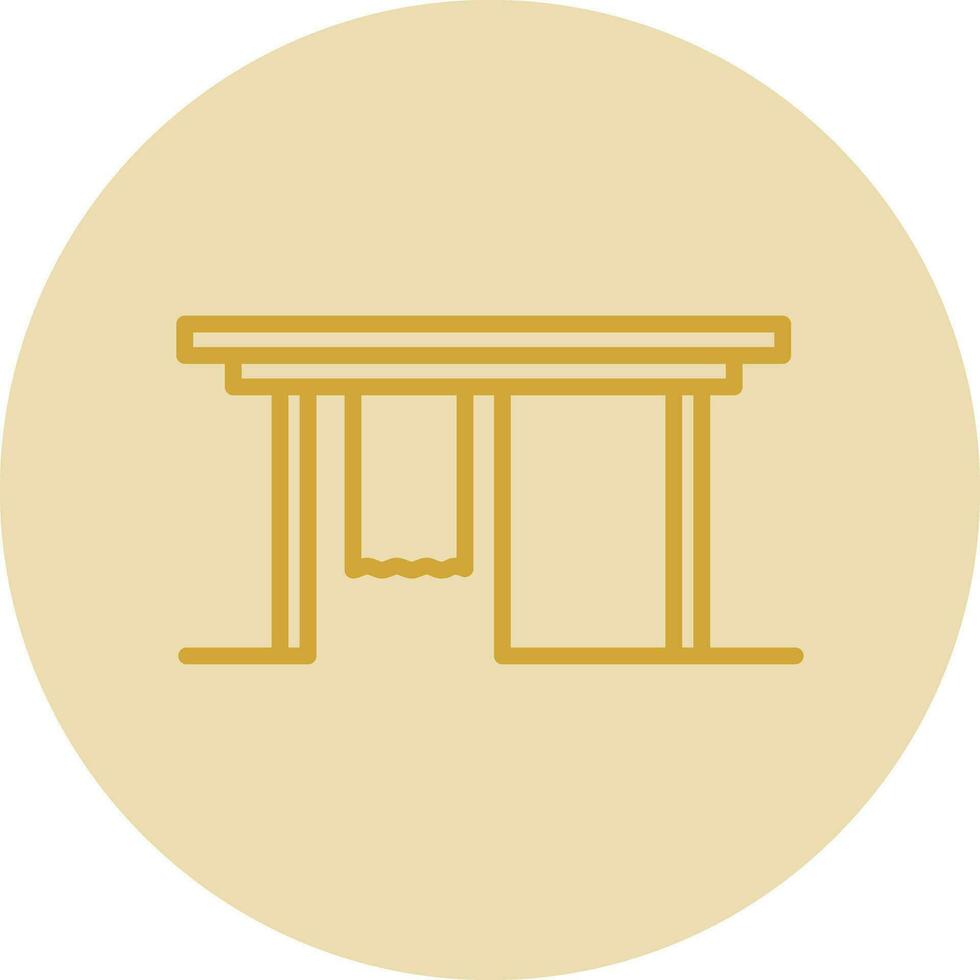 Changing room Vector Icon Design