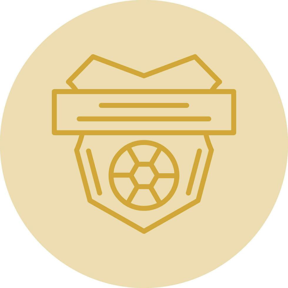 diseño de icono de vector de club de fútbol