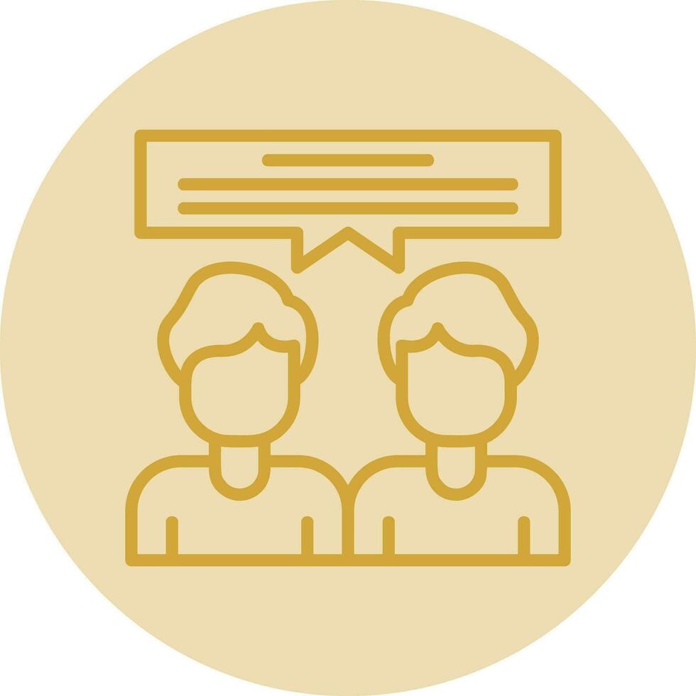 Meeting Vector Icon Design