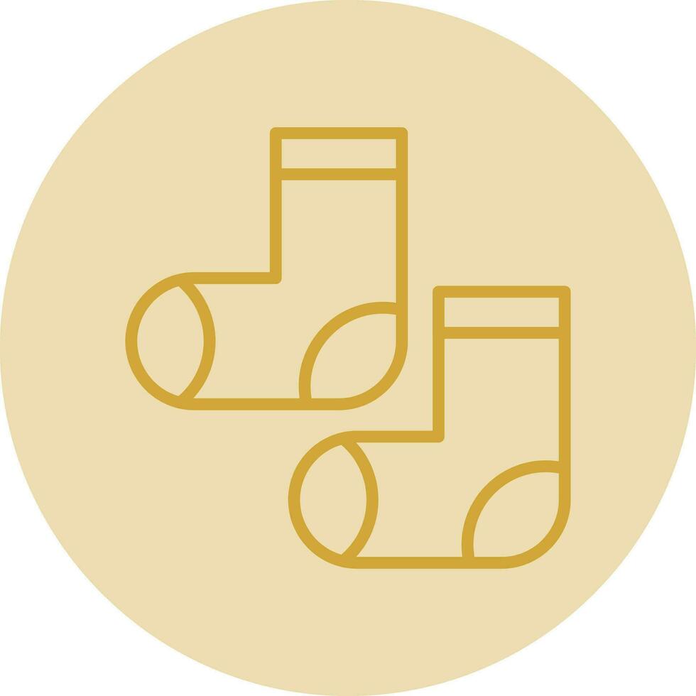 Socks Vector Icon Design