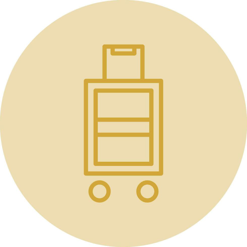 Luggage Vector Icon Design