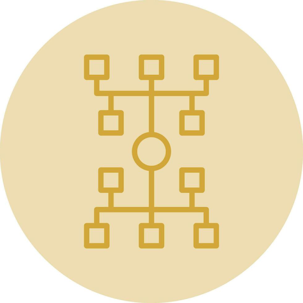 Algorithm Vector Icon Design