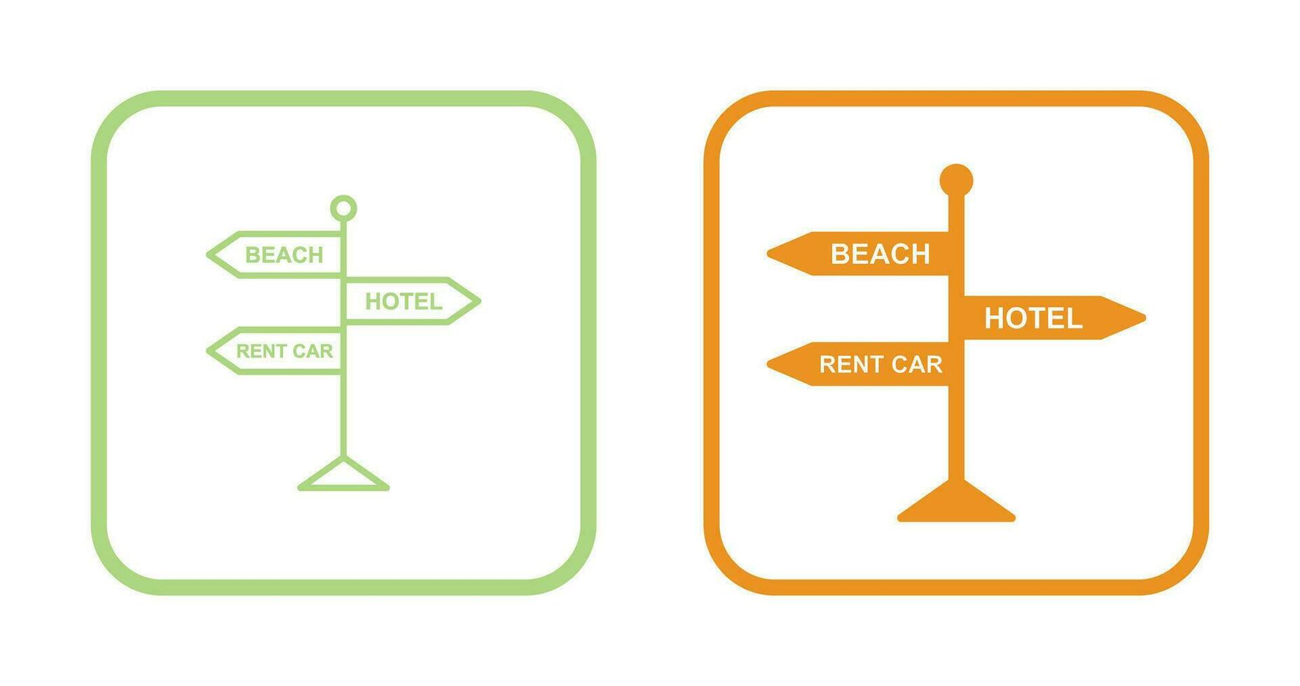 Signboard Vector Icon