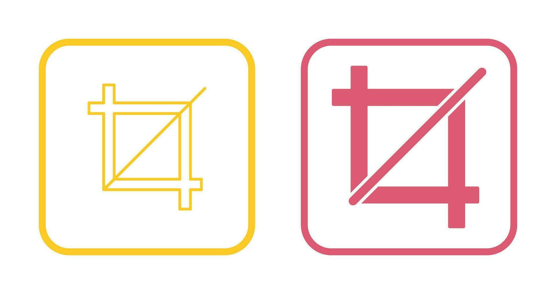 Unique Crop Vector Icon
