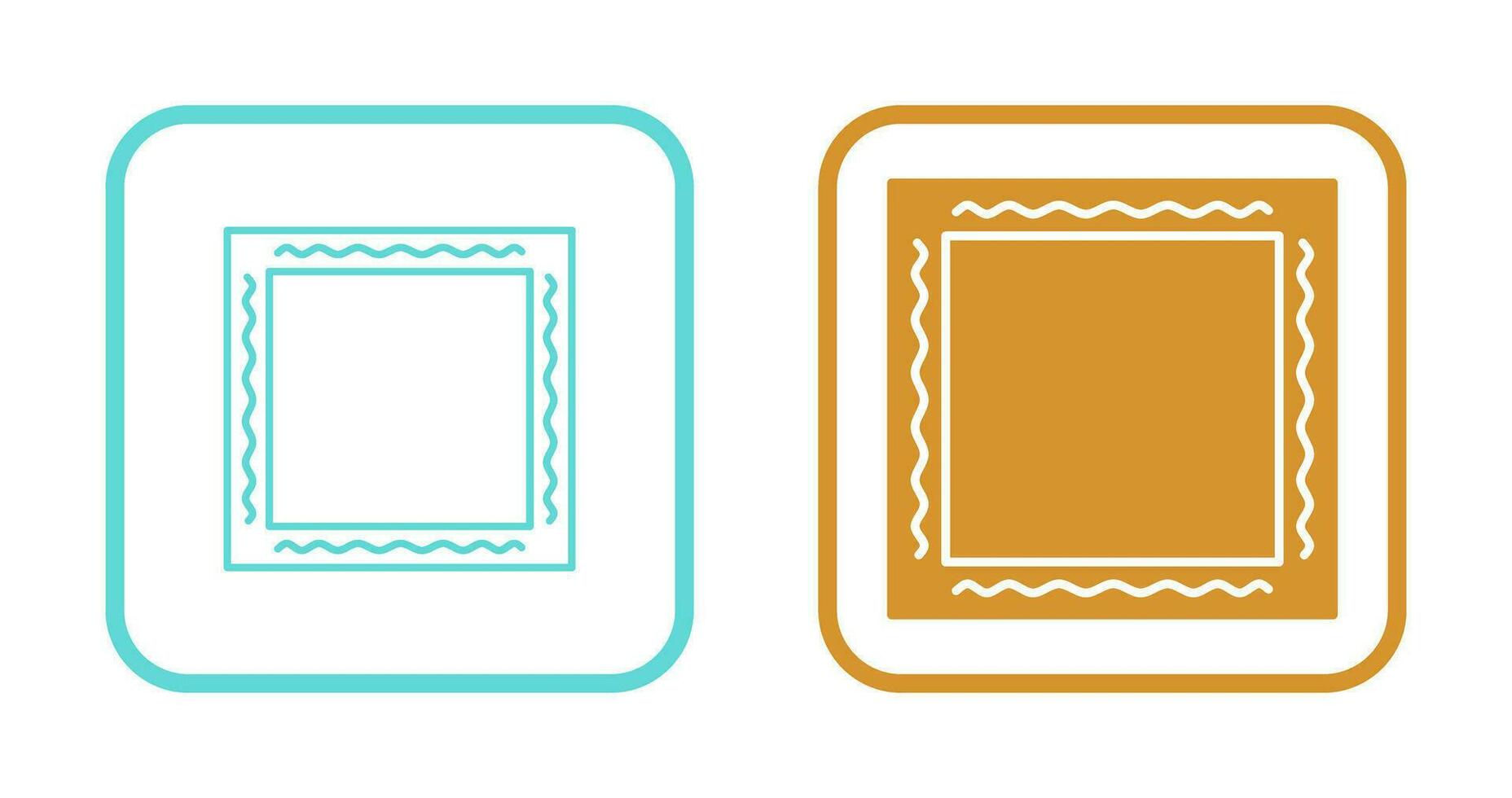 Unique Frame Vector Icon