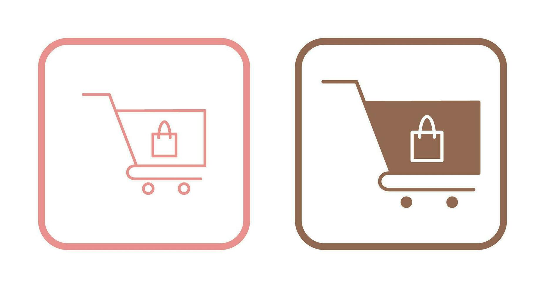 Unique Cart Vector Icon