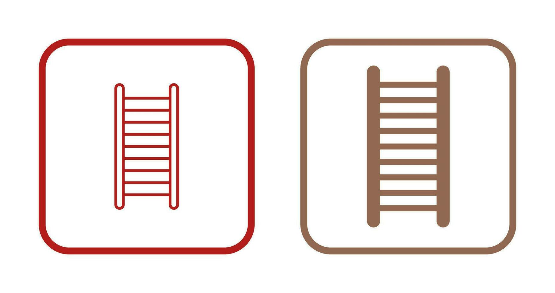 Unique Ladders Vector Icon