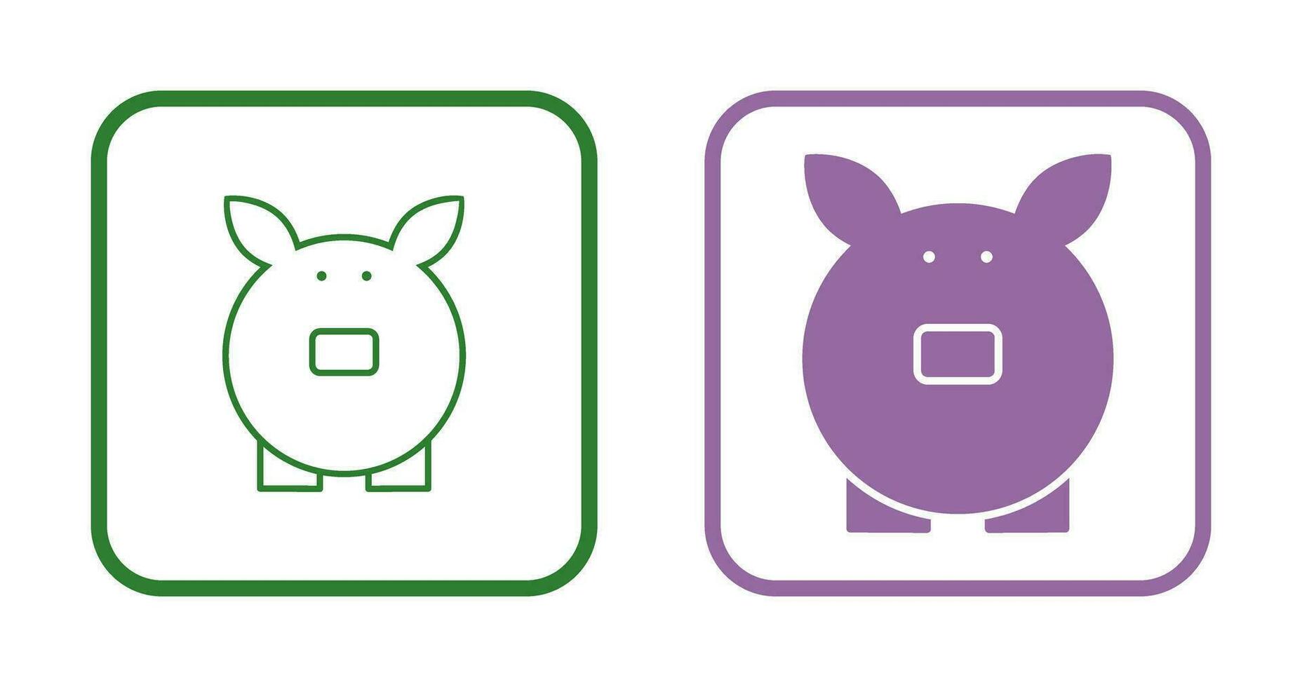 Unique Savings Vector Icon