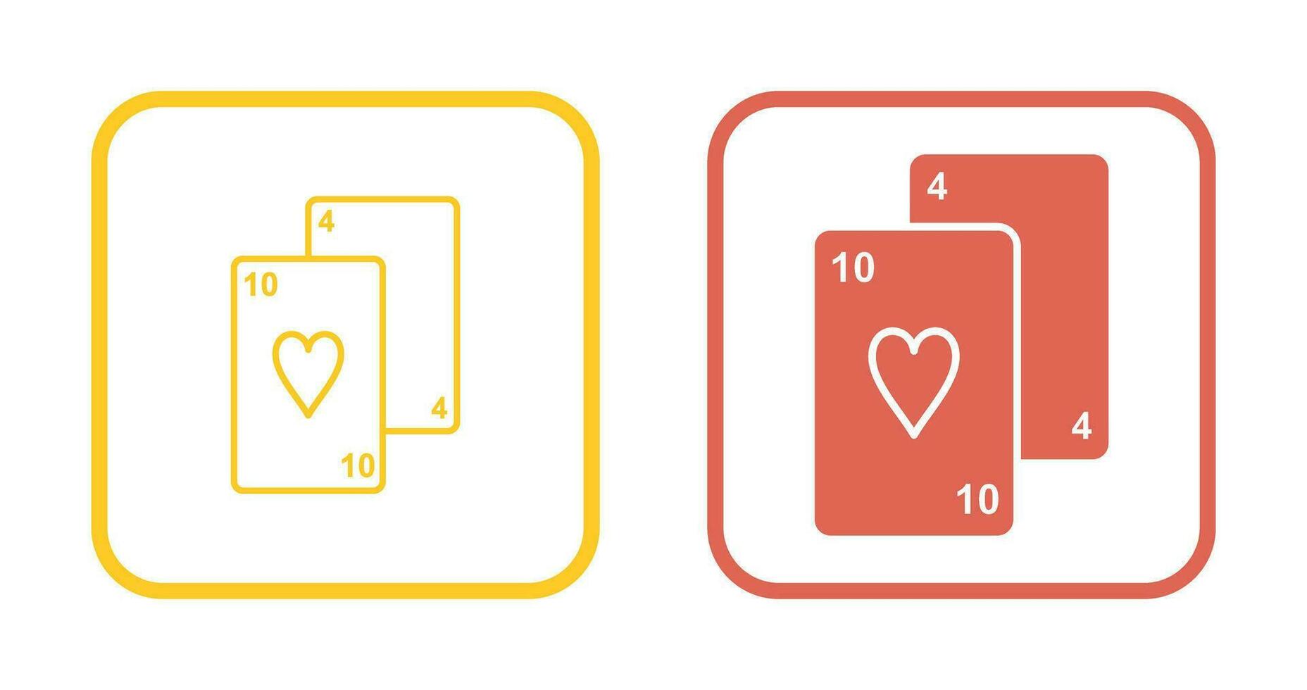 Playing Cards Vector Icon