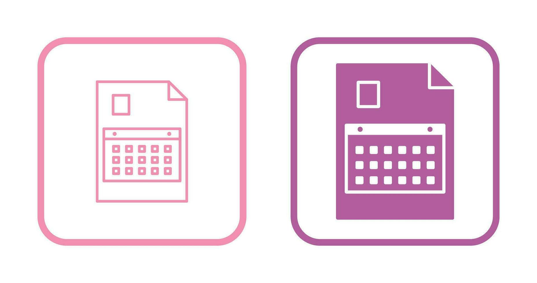 Unique Content Planning Vector Icon