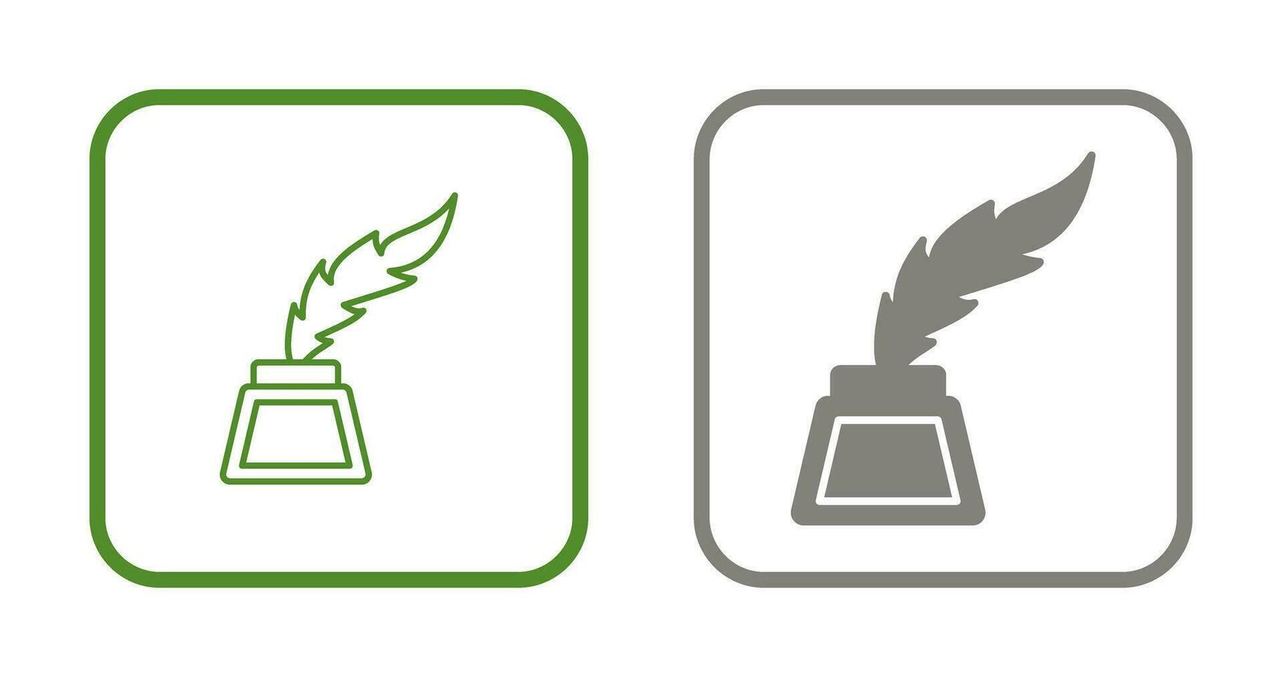 Inkwell Vector Icon