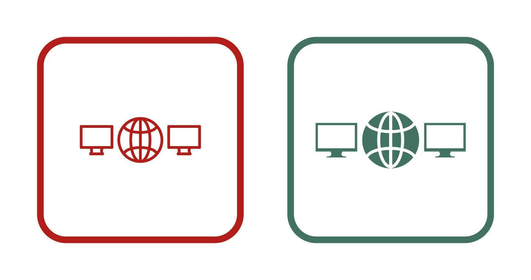 Unique Networks Vector Icon