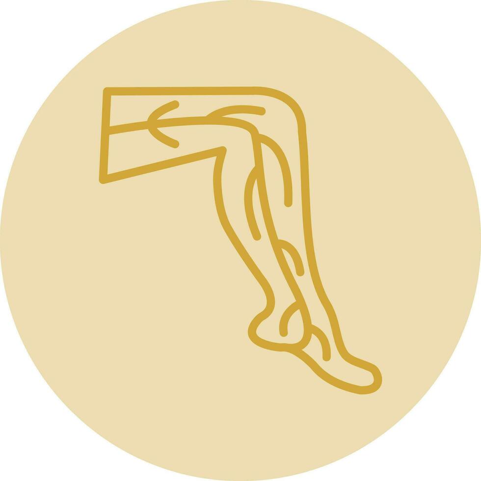 Veins Vector Icon Design